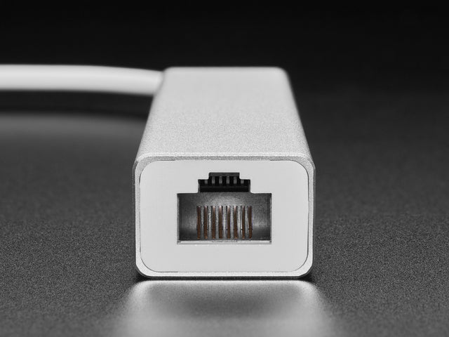 USB 2.0 and Ethernet Hub - 3 USB Ports and 1 Ethernet