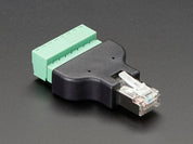 Ethernet RJ45 Male Plug Terminal Block