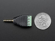 3.5mm (1/8") 4-Pole (TRRS) Audio Plug Terminal Block