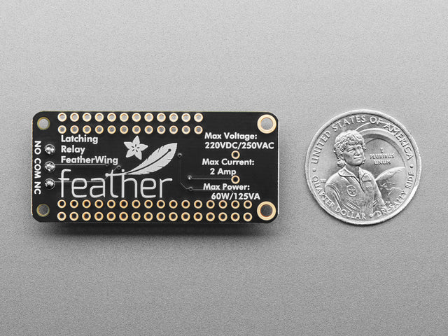 Adafruit Latching Mini Relay FeatherWing