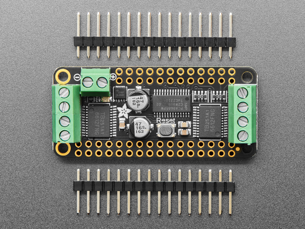 DC Motor + Stepper FeatherWing Add-on For All Feather Boards