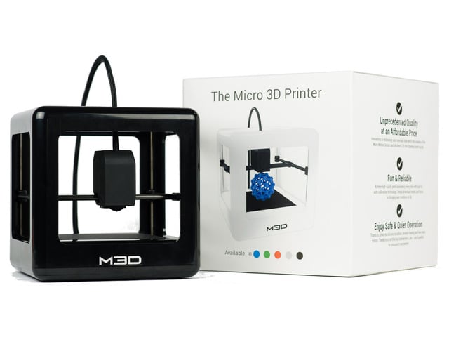 Micro 3D Printer - Black - Retail Edition