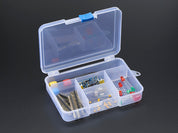 Latching 5-Compartment Storage Box
