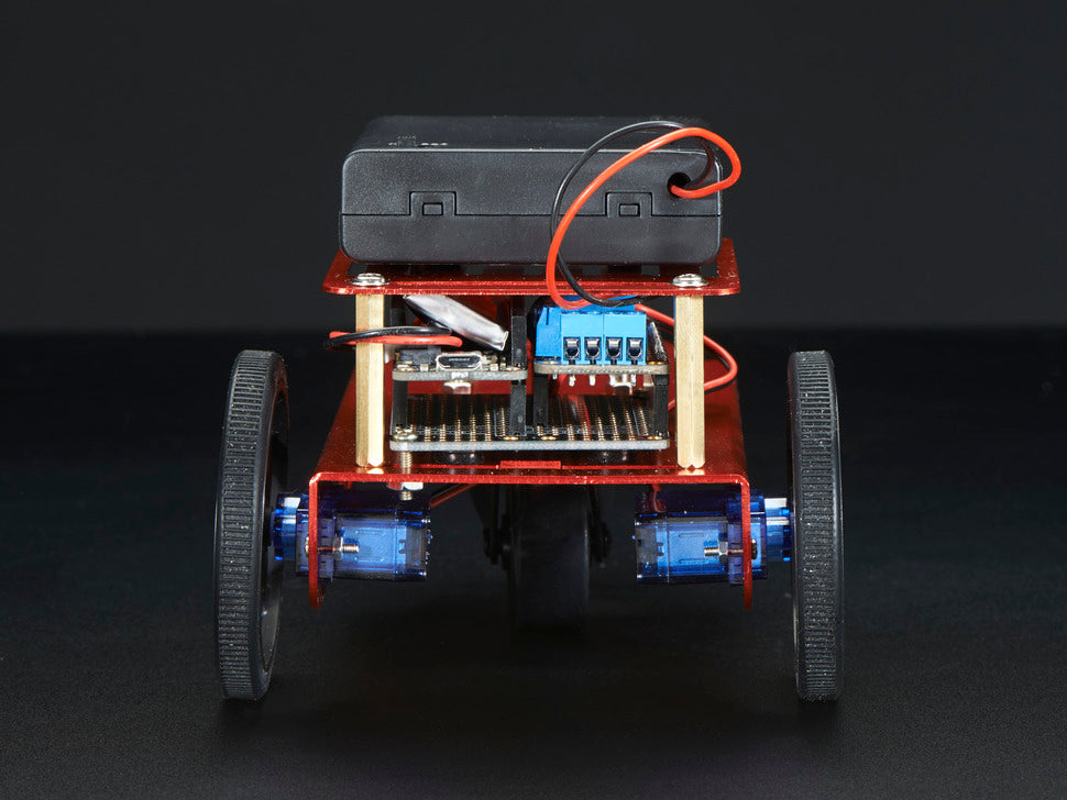 Mini Robot Rover Chassis Kit - 2WD with DC Motors