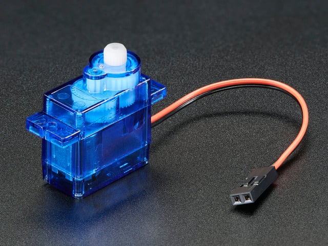 DC Motor in Micro Servo Body