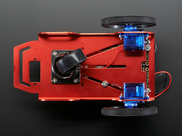 Anodized Aluminum Metal Chasis for a Mini Robot Rover