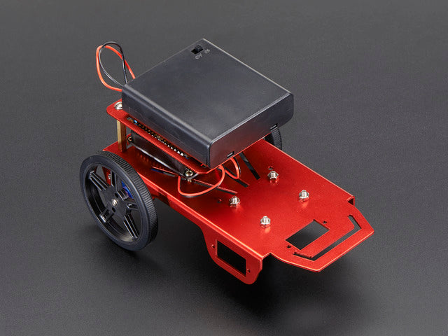 Anodized Aluminum Metal Chasis for a Mini Robot Rover