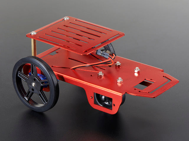Anodized Aluminum Metal Chasis for a Mini Robot Rover