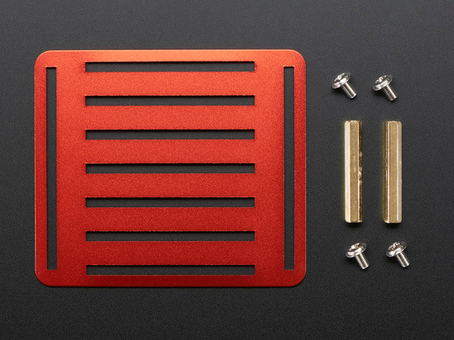 Top Metal Plate for a Mini Robot Rover Chassis