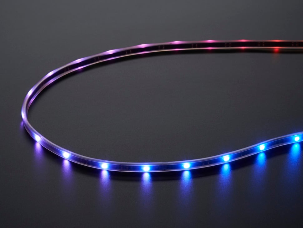 Adafruit Mini Skinny NeoPixel Digital RGB LED Strip - 30 LED/m