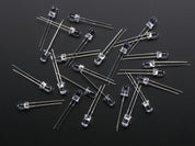 Super Bright Red 5mm LED (25 pack)