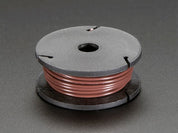 Solid-Core Wire Spool - 25ft - 22AWG - Brown