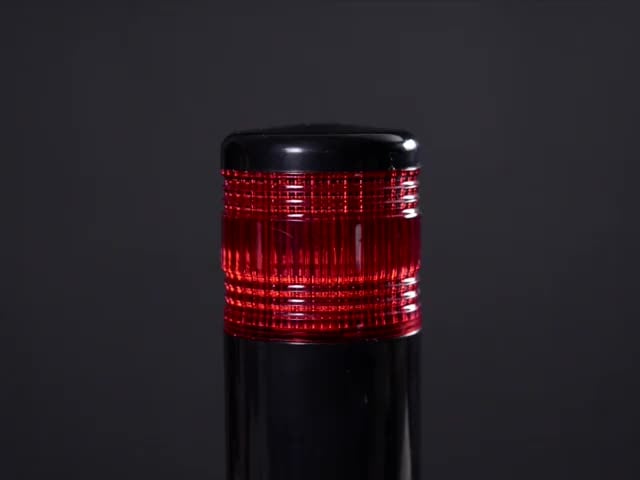 Tower Light - Red Alert Light with Buzzer - 12VDC