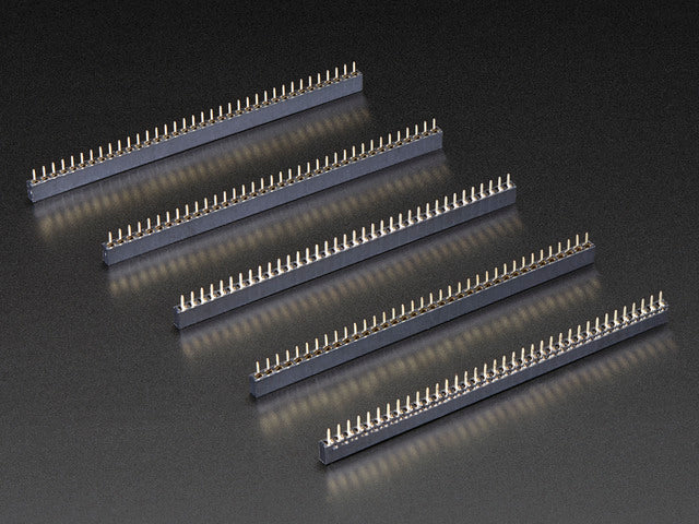 36-pin 0.1" Short Female Header - Pack of 5