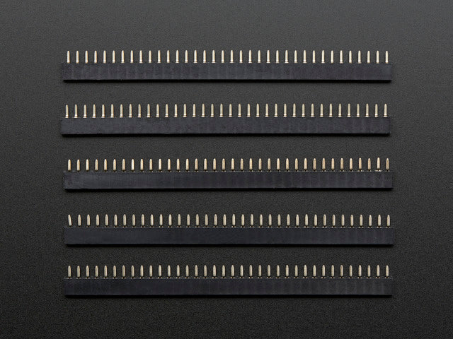 36-pin 0.1" Short Female Header - Pack of 5