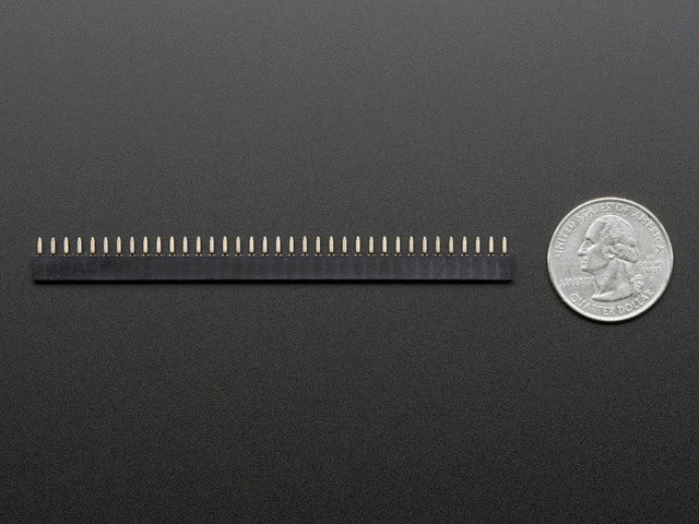 36-pin 0.1" Short Female Header - Pack of 5