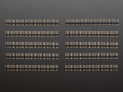 Male Header 36-pin 0.1" Short Break-away Type - Pack of 10