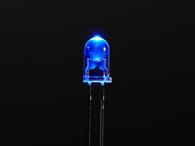 Super Bright Blue 5mm LED (25 pack)