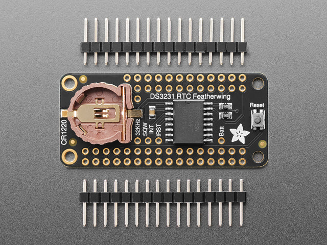 DS3231 Precision RTC FeatherWing - RTC Add-on For Feather Boards