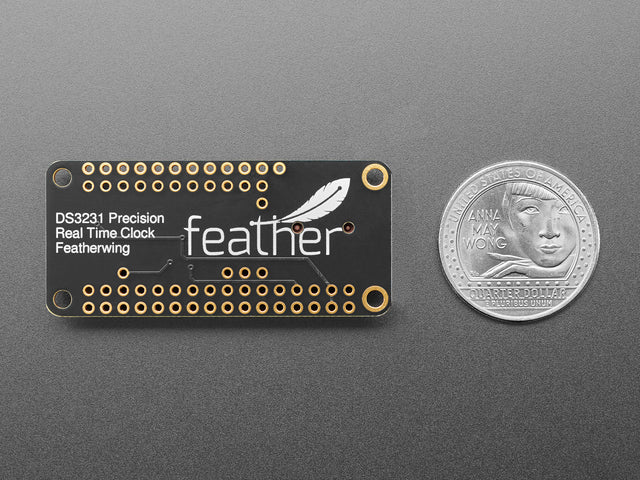 DS3231 Precision RTC FeatherWing - RTC Add-on For Feather Boards
