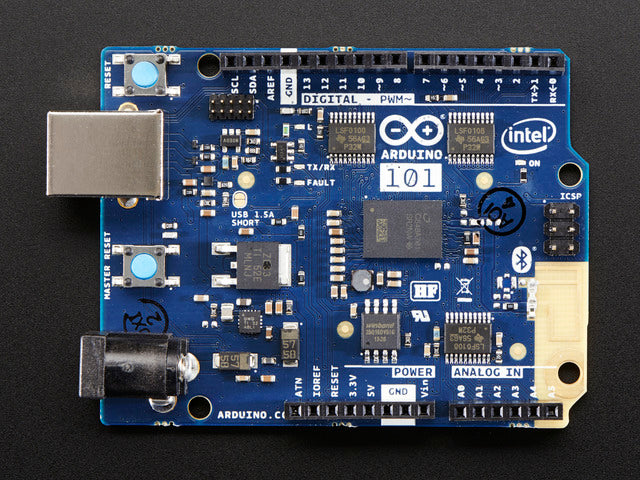 Arduino 101 with Intel Curie