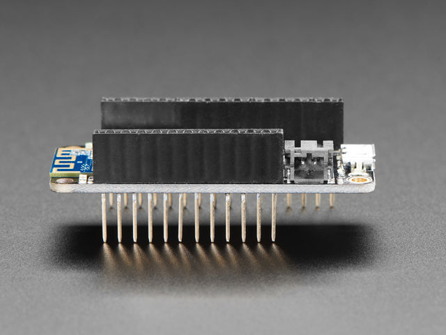 Assembled Adafruit Feather M0 WiFi with Stacking Headers