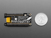 Assembled Adafruit FeatherWing OLED