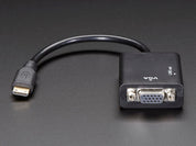 Mini HDMI to VGA Video Adapter with 3.5mm Stereo Cable