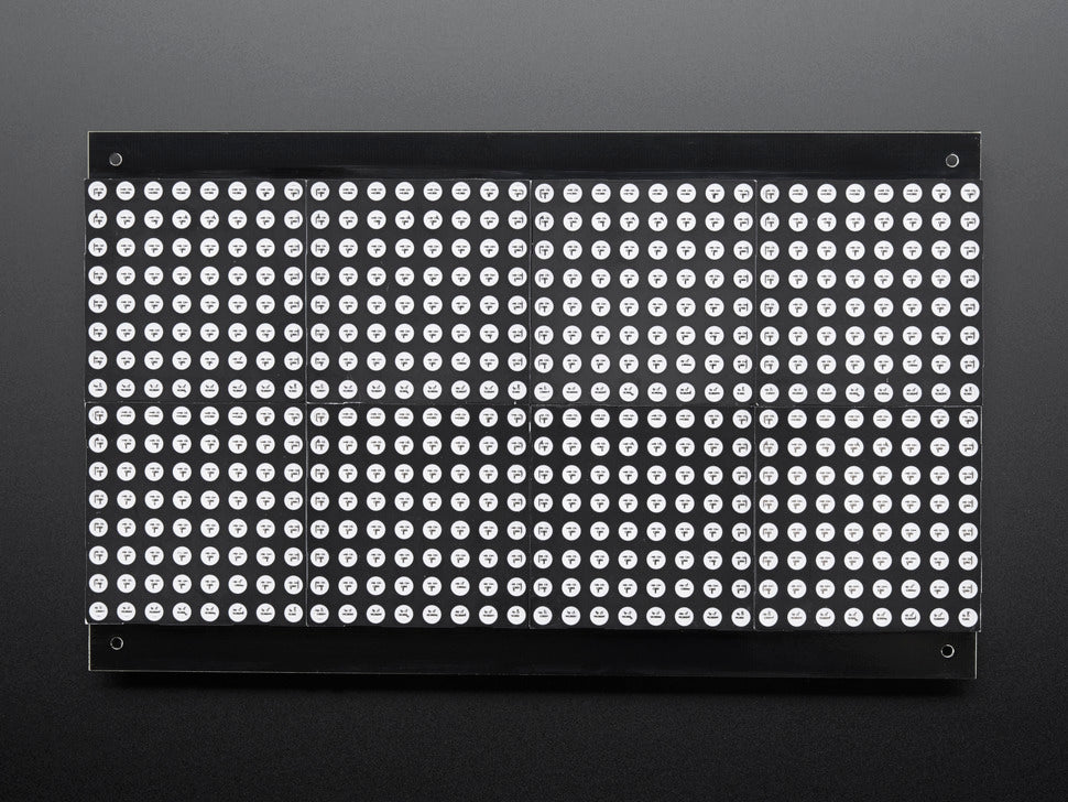 32x16 Red Green Dual Color LED Dot Matrix - 7.62mm Pitch