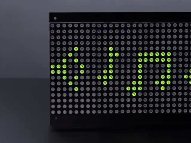 32x16 Red Green Dual Color LED Dot Matrix - 7.62mm Pitch
