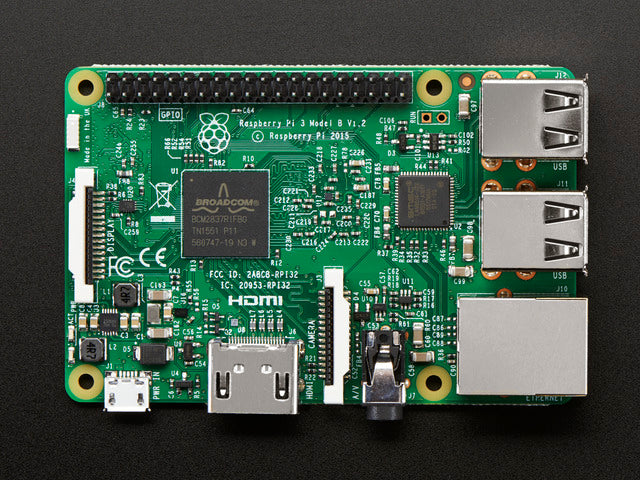 Raspberry Pi 3 - Model B - ARMv8 with 1G RAM