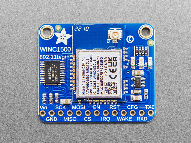 Adafruit ATWINC1500 WiFi Breakout with uFL Connector