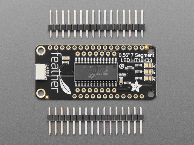 Adafruit 4-Digit 7-Segment LED Matrix Display FeatherWing
