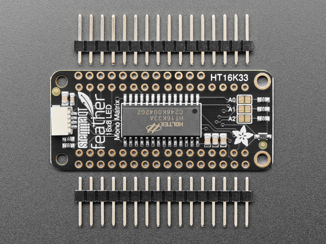 Adafruit 8x16 LED Matrix FeatherWing w/o Matrices