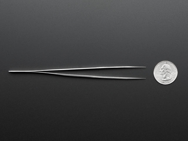 Precision Straight Tweezers - Rhino SW-11