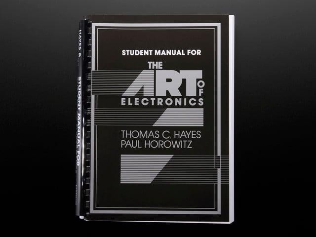 The Art of Electronics - Student manual w/ exercises for 2nd Ed.