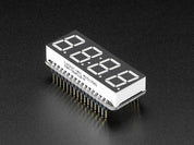 Adafruit 0.56" 4-Digit 7-Segment FeatherWing Display - Red