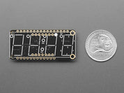 Adafruit 0.56" 4-Digit 7-Segment FeatherWing Display - Red