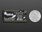 Adafruit 15x7 CharliePlex LED Matrix Display FeatherWing - Green