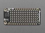 Adafruit 15x7 CharliePlex LED Matrix Display FeatherWing - Blue