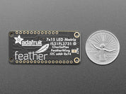 Adafruit 15x7 CharliePlex LED Matrix FeatherWing - Cool White