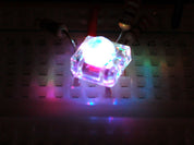 Clear 'Piranha' Super-flux  RGB (tri-color) LED