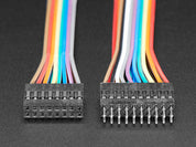 Large Dual Row Wire Housing Pack for DIY Jumper Cables