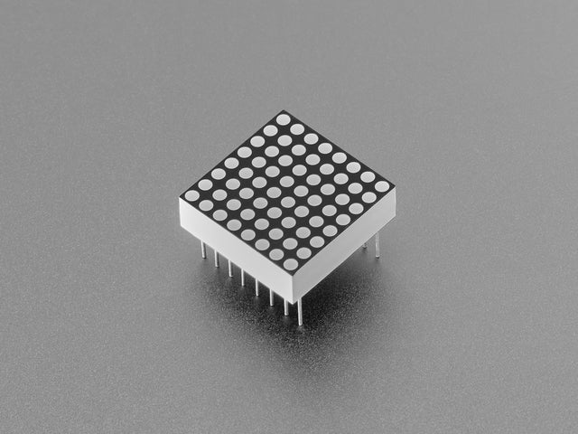 Adafruit 0.8" 8x16 LED Matrix FeatherWing Display Kit - Yellow