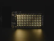 Adafruit 15x7 CharliePlex LED Matrix FeatherWing - Warm White