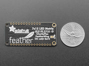 Adafruit 15x7 CharliePlex LED Matrix FeatherWing - Warm White