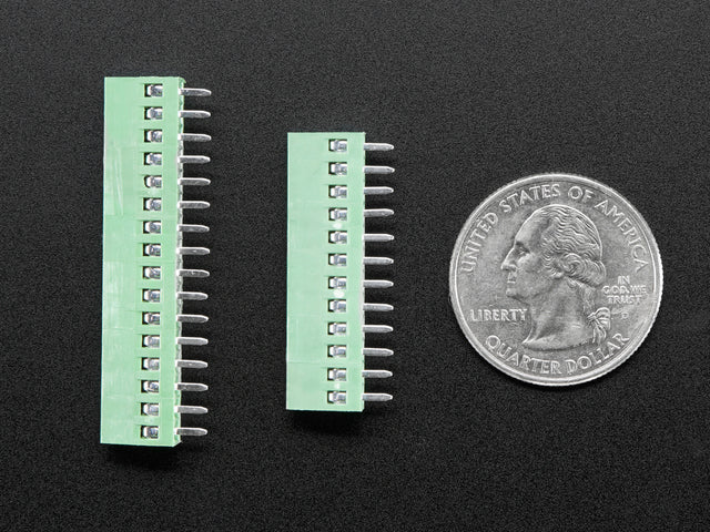 Terminal Block kit for Feather - 0.1" Pitch