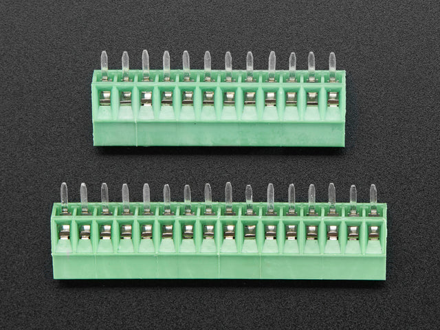 Terminal Block kit for Feather - 0.1" Pitch