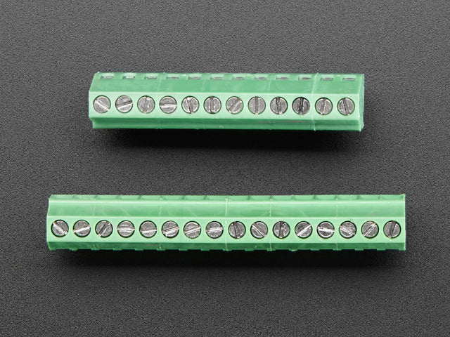 Terminal Block kit for Feather - 0.1" Pitch