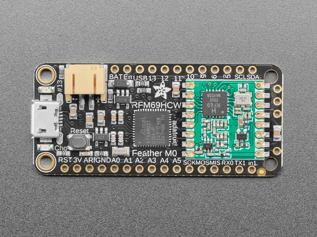 Adafruit Feather M0 RFM69HCW Packet Radio - 433MHz